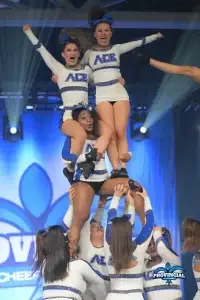une figure de cheerleading
